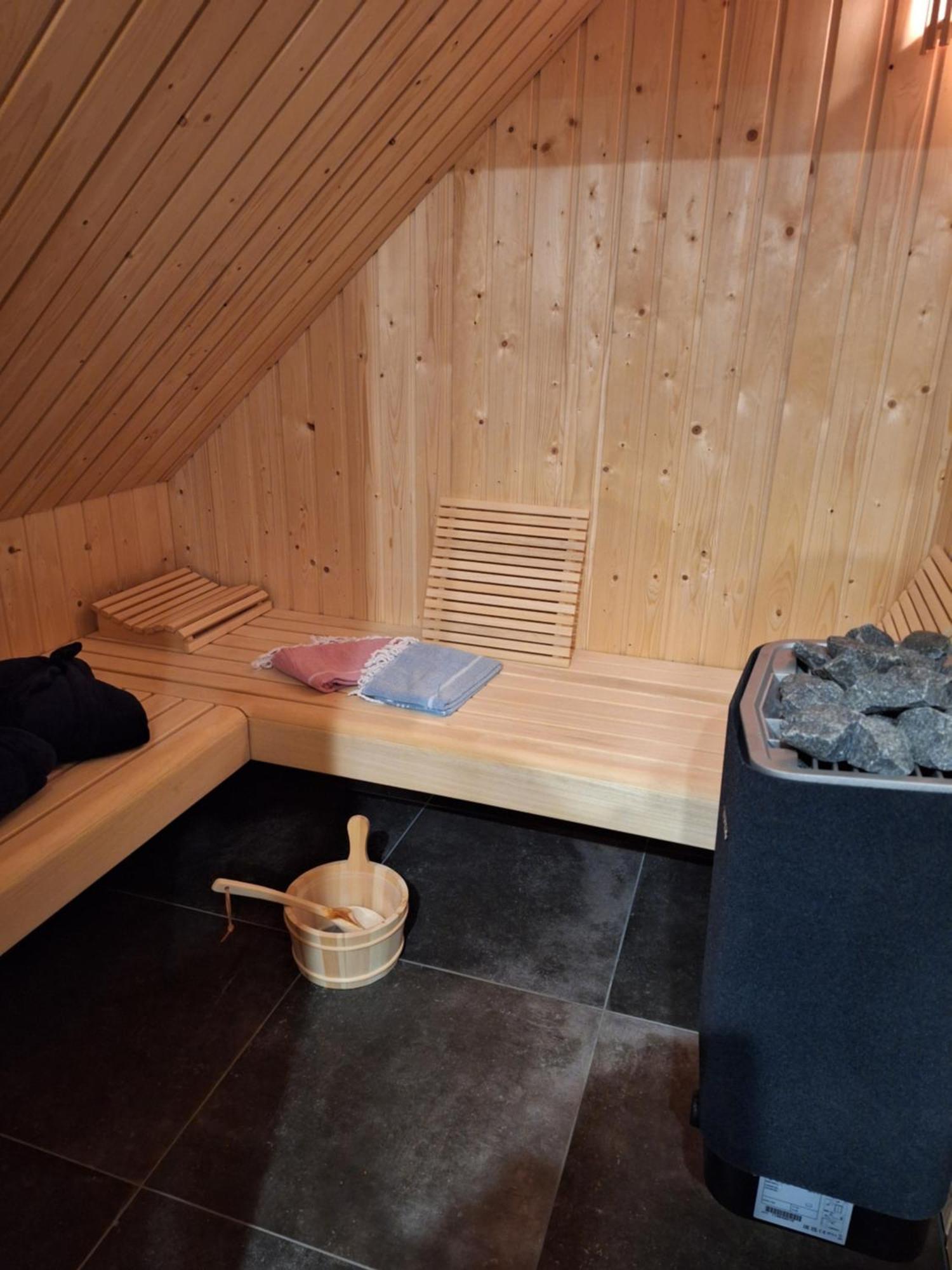 Loft De Hooizolder Met Sauna Bij Te Boeken Gees ภายนอก รูปภาพ